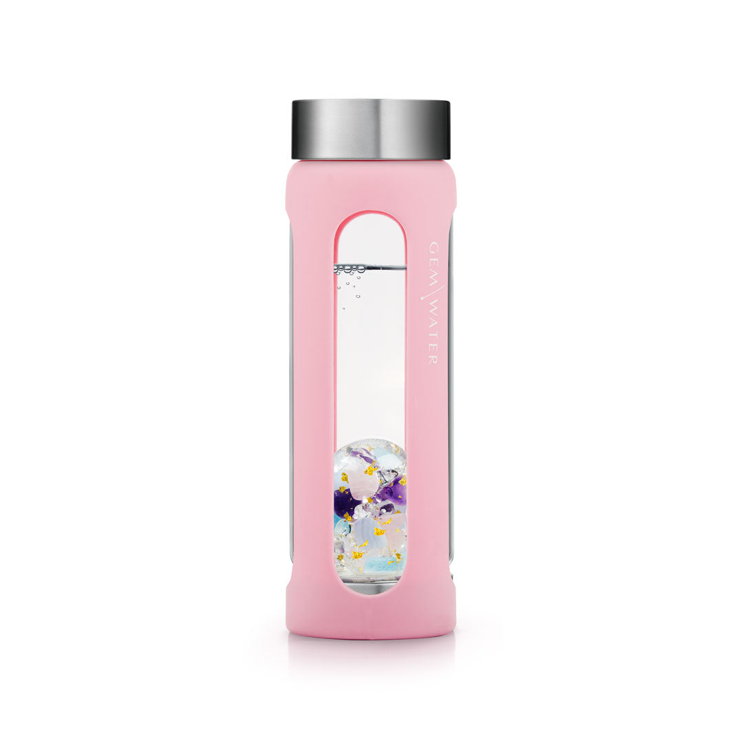 GEM-WATER PEEKABOO SLEEVE FOR VIA BOTTLE - PINK